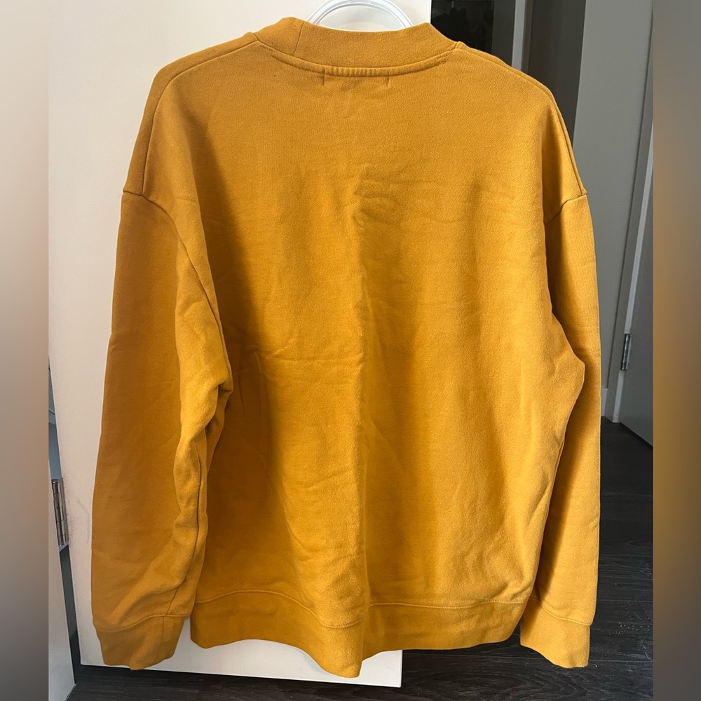 8 Seconds Men's Yellow Sweatshirt - XL - Picture 3 of 4